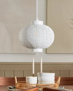 Candeeiro De Teto Branco Meuse