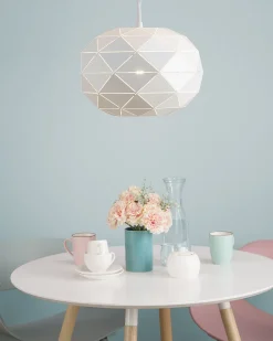 Candeeiro De Teto Branco Rewa