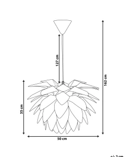 Candeeiro De Teto Branco O 50 Cm Musone