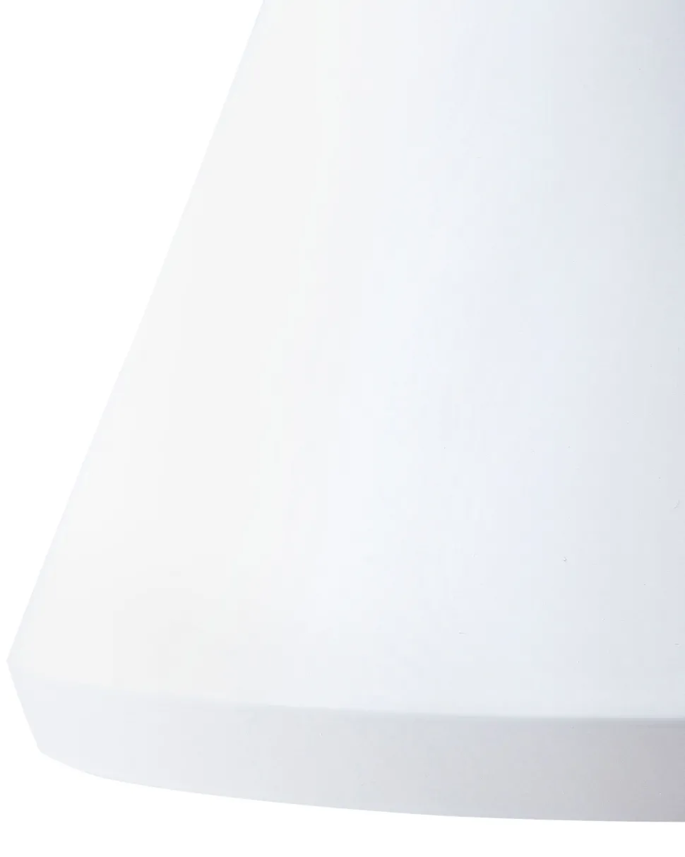 Candeeiro De Teto Branco E Dourado Mackenzie