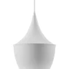 Candeeiro De Teto Branco E Dourado Fraser