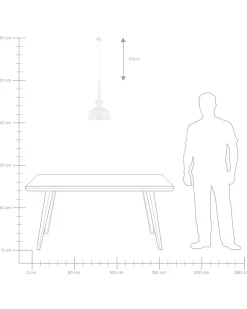 Candeeiro De Teto Branco Driva