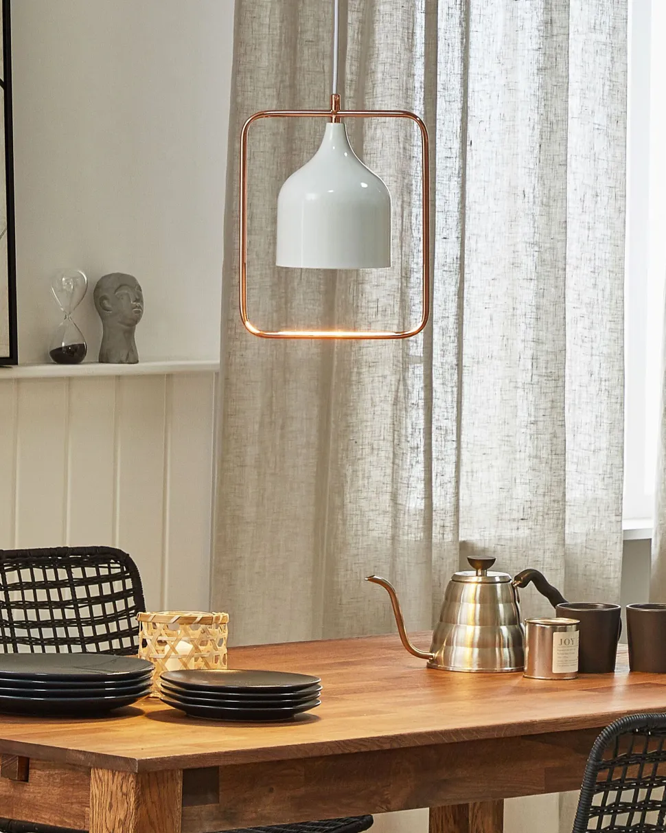 Candeeiro De Teto Branco Mavone