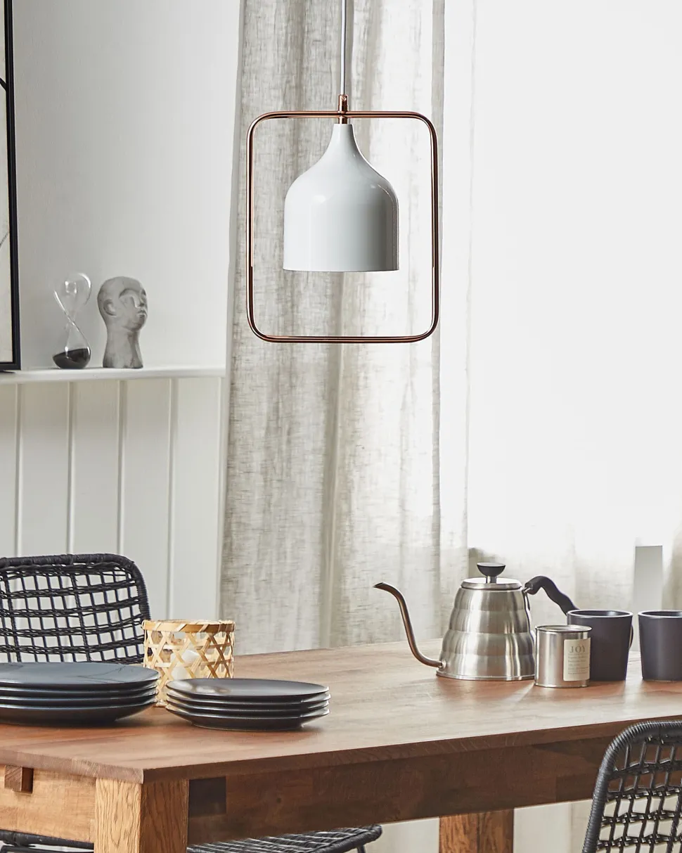 Candeeiro De Teto Branco Mavone