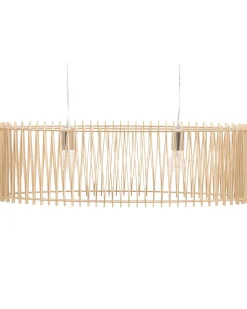 Candeeiro De Teto Castanho Claro Chari