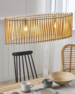 Candeeiro De Teto Castanho Claro Chari