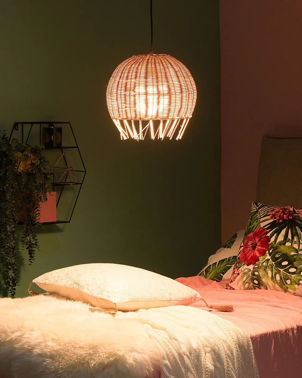 Candeeiro De Teto Castanho Claro Drino