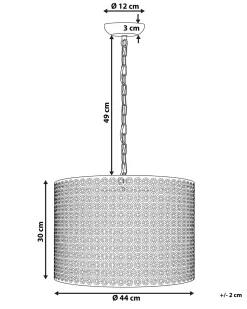 Candeeiro De Teto Cinzento Mezen