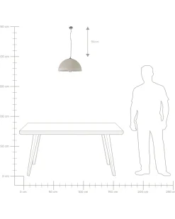 Candeeiro De Teto Cinzento Tanana