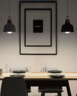 Candeeiro De Teto Cinzento Grafite Narmada