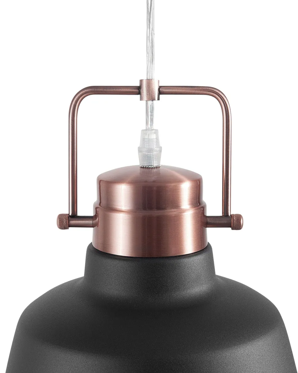 Candeeiro De Teto Cinzento Grafite Narmada