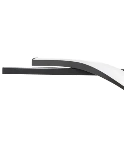 Candeeiro De Teto Com Led Em Metal Preto Bodri