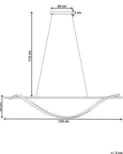 Candeeiro De Teto Com Led Em Metal Preto Bodri