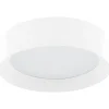 Candeeiro De Teto Com Led Em Metal Branco 45 Cm Loei
