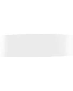 Candeeiro De Teto Com Led Em Metal Branco 45 Cm Loei