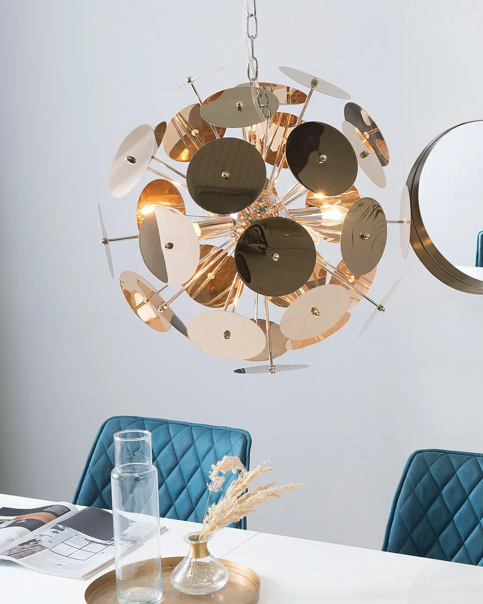 Candeeiro De Teto Cor De Cobre Zambezi