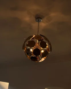 Candeeiro De Teto Cor De Cobre Zambezi