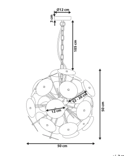 Candeeiro De Teto Cor De Cobre Zambezi