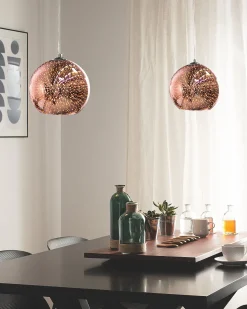 Candeeiro De Teto Cor De Cobre Sessera