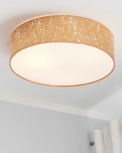 Candeeiro De Teto Cor De Cobre Rena