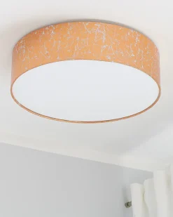 Candeeiro De Teto Cor De Cobre Rena