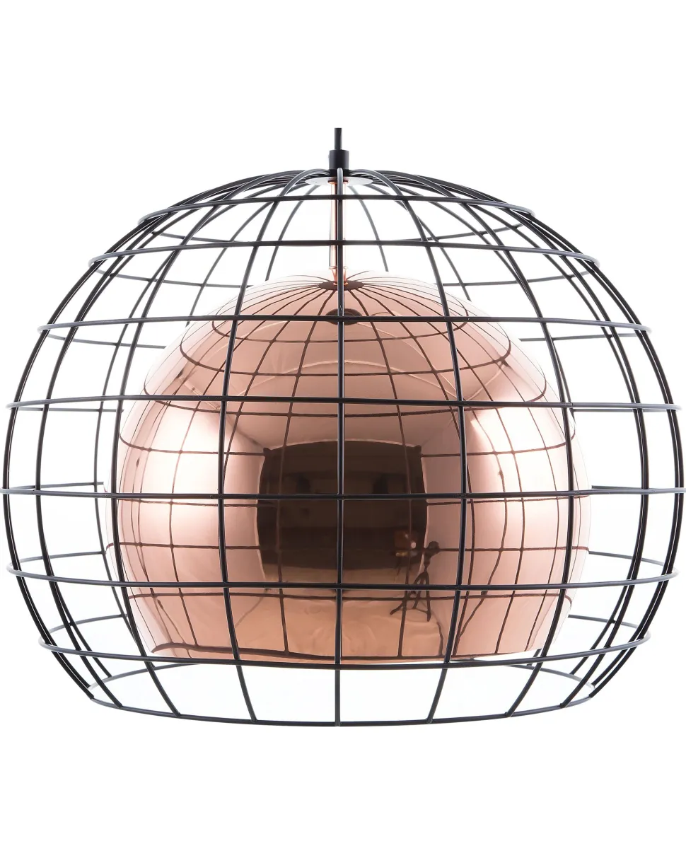 Candeeiro De Teto Cor De Cobre Liri