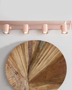 Candeeiro De Teto Cor De Cobre Tigris