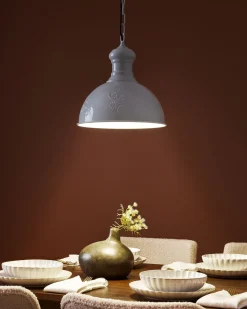 Candeeiro De Teto Creme Didessa