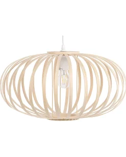 Candeeiro De Teto De Bambu Castanho Claro Havel