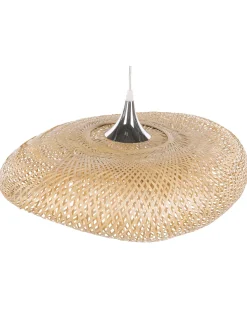 Candeeiro De Teto De Bambu Castanho Claro Boyne S