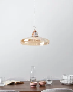 Candeeiro De Teto Dourado Alikos