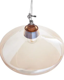 Candeeiro De Teto Dourado Alikos