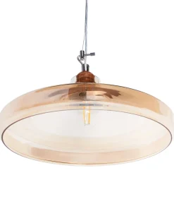 Candeeiro De Teto Dourado Alikos