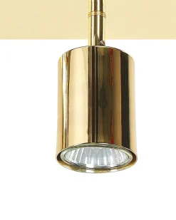 Candeeiro De Teto Dourado Tigris