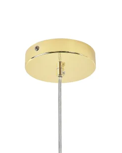 Candeeiro De Teto Dourado Maguse