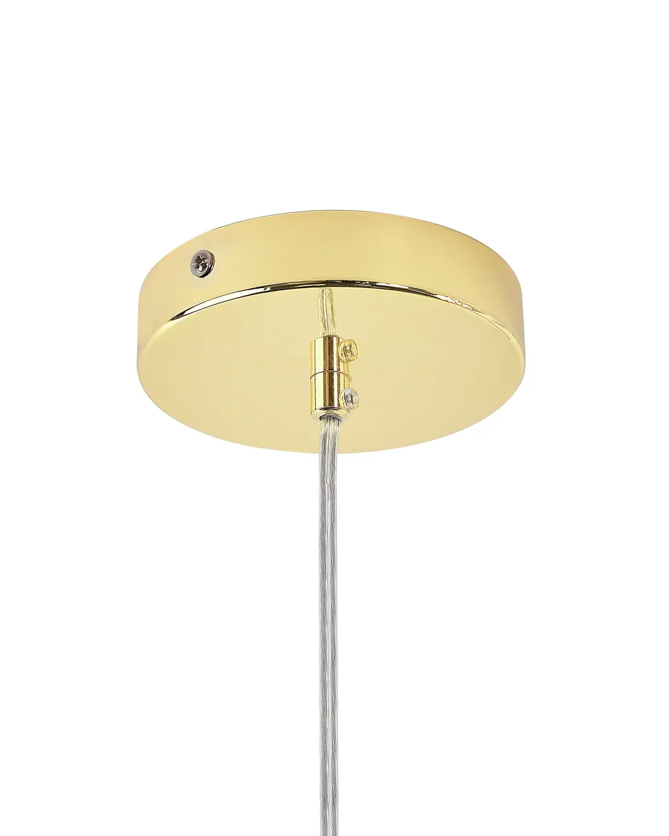 Candeeiro De Teto Dourado Maguse