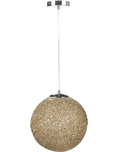 Candeeiro De Teto Dourado Turama