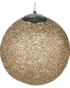 Candeeiro De Teto Dourado Turama