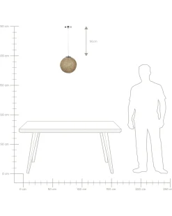 Candeeiro De Teto Dourado Turama