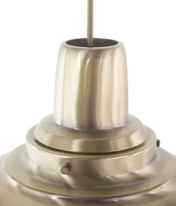 Candeeiro De Teto Dourado Pinega