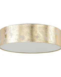 Candeeiro De Teto Dourado Rena