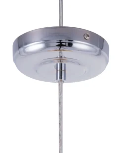 Candeeiro De Teto Dourado Abajur De Vidro Asaro