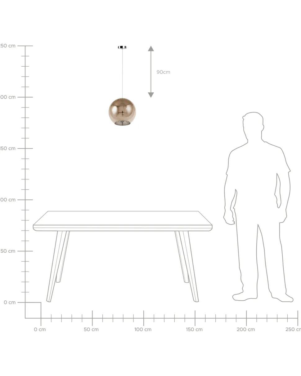 Candeeiro De Teto Dourado Abajur De Vidro Asaro