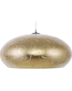 Candeeiro De Teto Dourado Limnatis