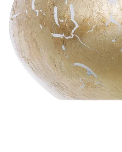 Candeeiro De Teto Dourado Limnatis