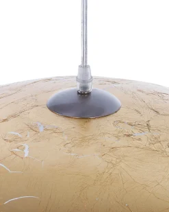 Candeeiro De Teto Dourado Limnatis