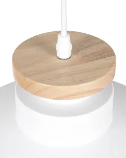 Candeeiro De Teto Em Aluminio Branco O 28 Cm Danube