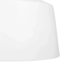 Candeeiro De Teto Em Aluminio Branco O 28 Cm Danube