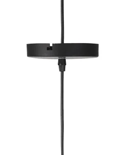 Candeeiro De Teto Em Aluminio Preto E Branco O 28 Cm Danube