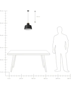 Candeeiro De Teto Em Aluminio Preto E Branco O 28 Cm Danube